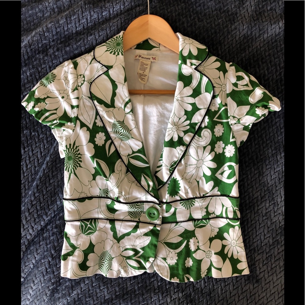 Forever 21 Short Sleeve Summer Blazer.